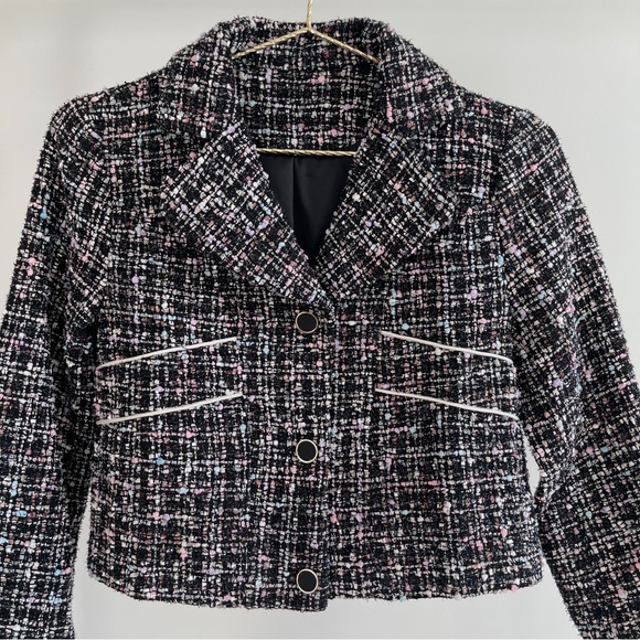 Tweed Cropped Jacket - Picture 4 of 4